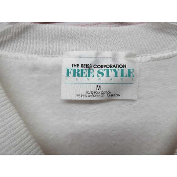 Lot of 5 Size M (one PL) Holiday Sweatshirts Christmas Snowman - Picture 4 of 16